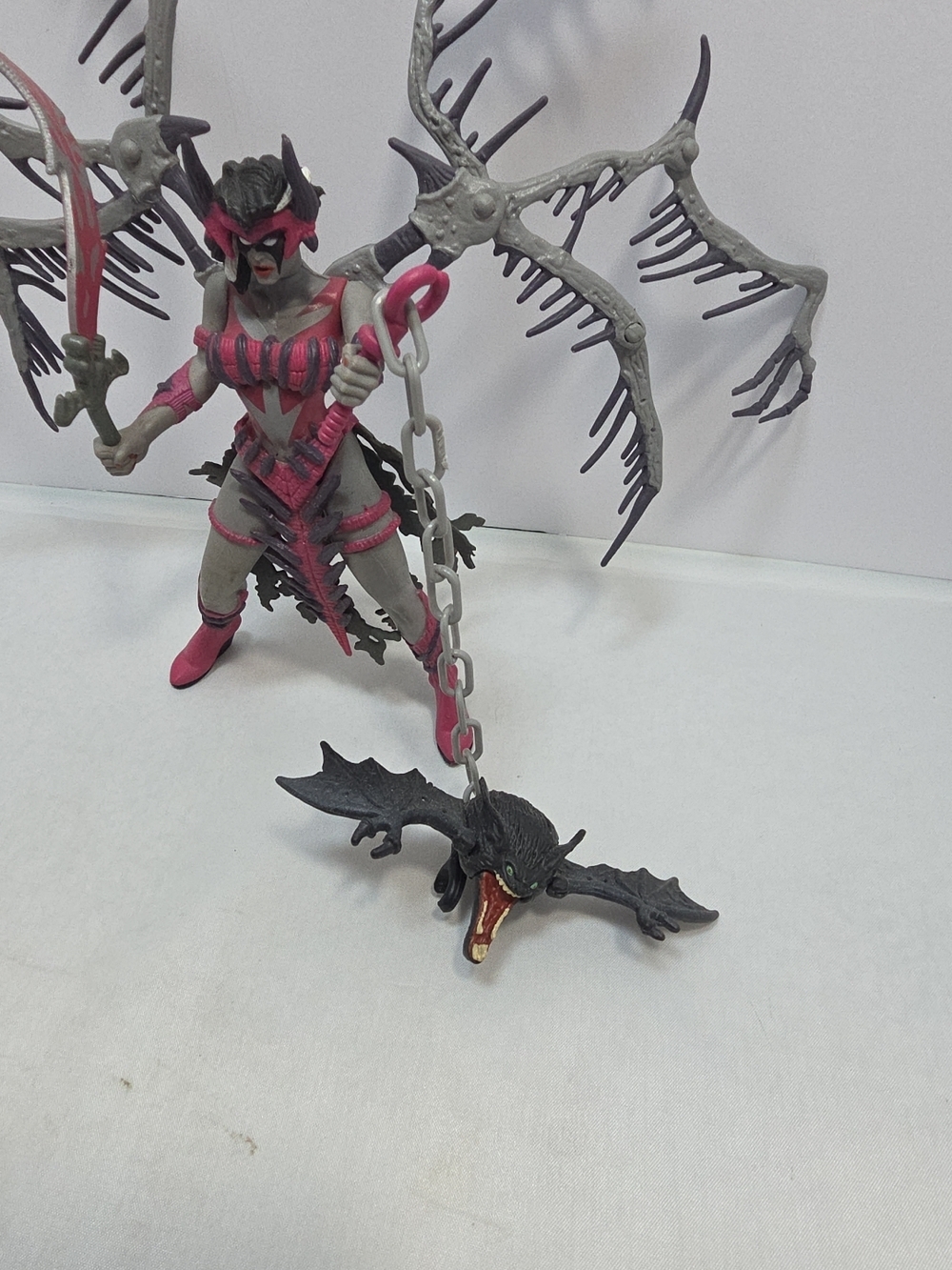 1996 McFarlane Spawn Series 5 Widow Maker Figure Complete Wings Loose (N) - Picture 5 of 9